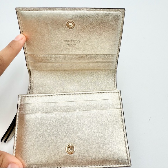 Jimmy Choo Farone Quilted Wallet - Picture 6 of 10